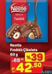 NESTLE FINDIKLI ÇİKOLATA 60 G fiyat ve kampanya bilgisi